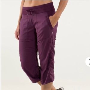 lululemon capri studio pants
